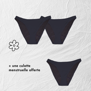 🖤 Deux culotte menstruelles + une culotte offerte