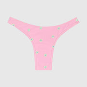 Maillot de bain menstruel tanga mini flowers
