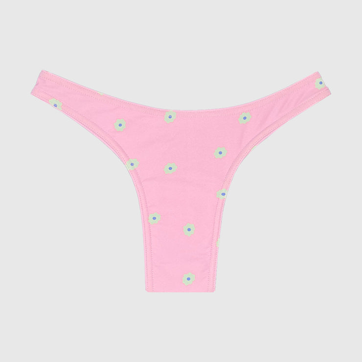 Maillot de bain menstruel tanga mini flowers